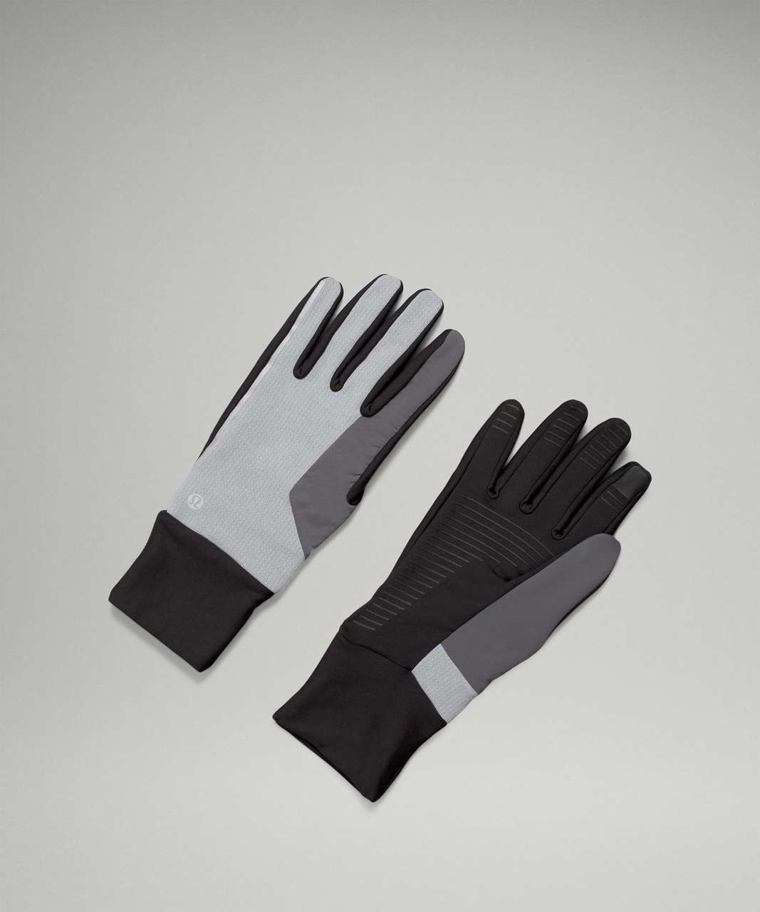 Lululemon Cold Terrain Lined Gloves - Anchor / Rhino Grey / Black
