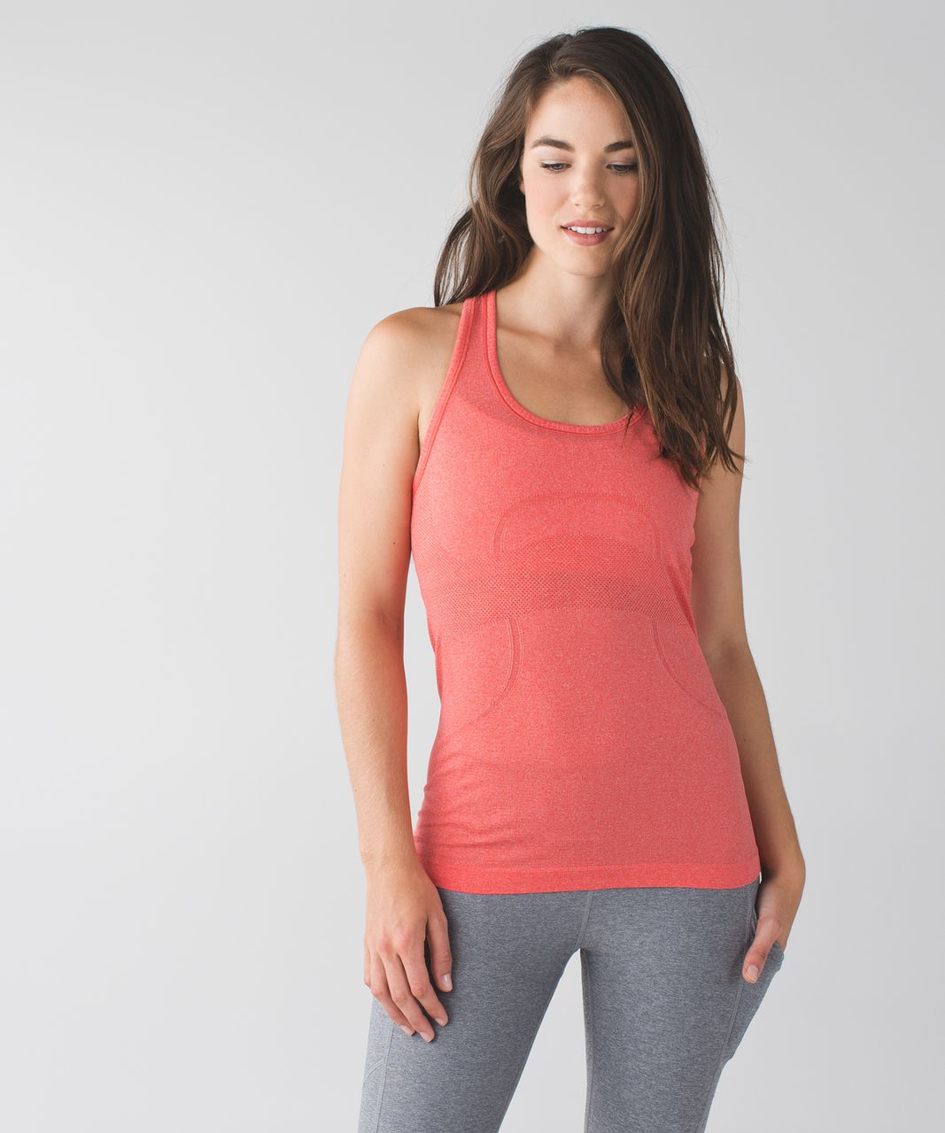 Lululemon Swiftly Tech Racerback (First Release) - Heathered Alarming