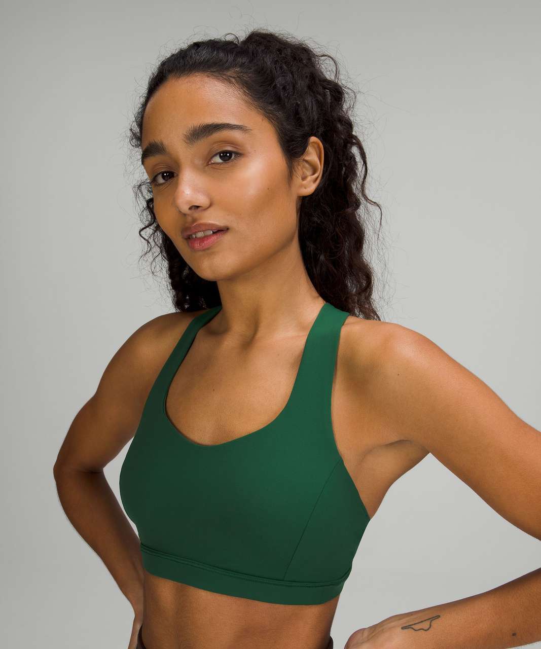 Lululemon Free to Be Serene Bra + Boysenberry Align Crops - Agent