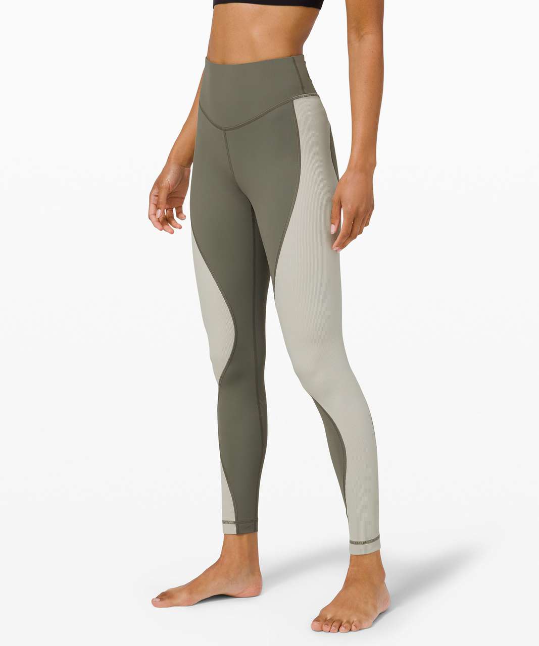 Lululemon Wade the Waters High-Rise Paddle Tight 28" - Grey Sage / Light Sage