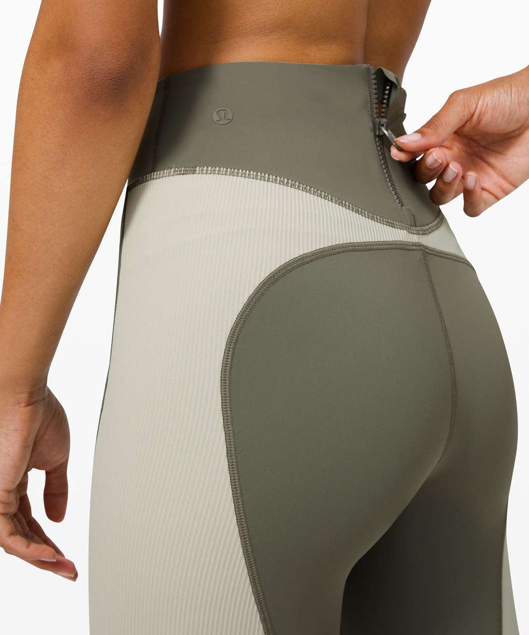 Lululemon Wade the Waters High-Rise Paddle Tight 28 - Grey Sage / Light  Sage - lulu fanatics