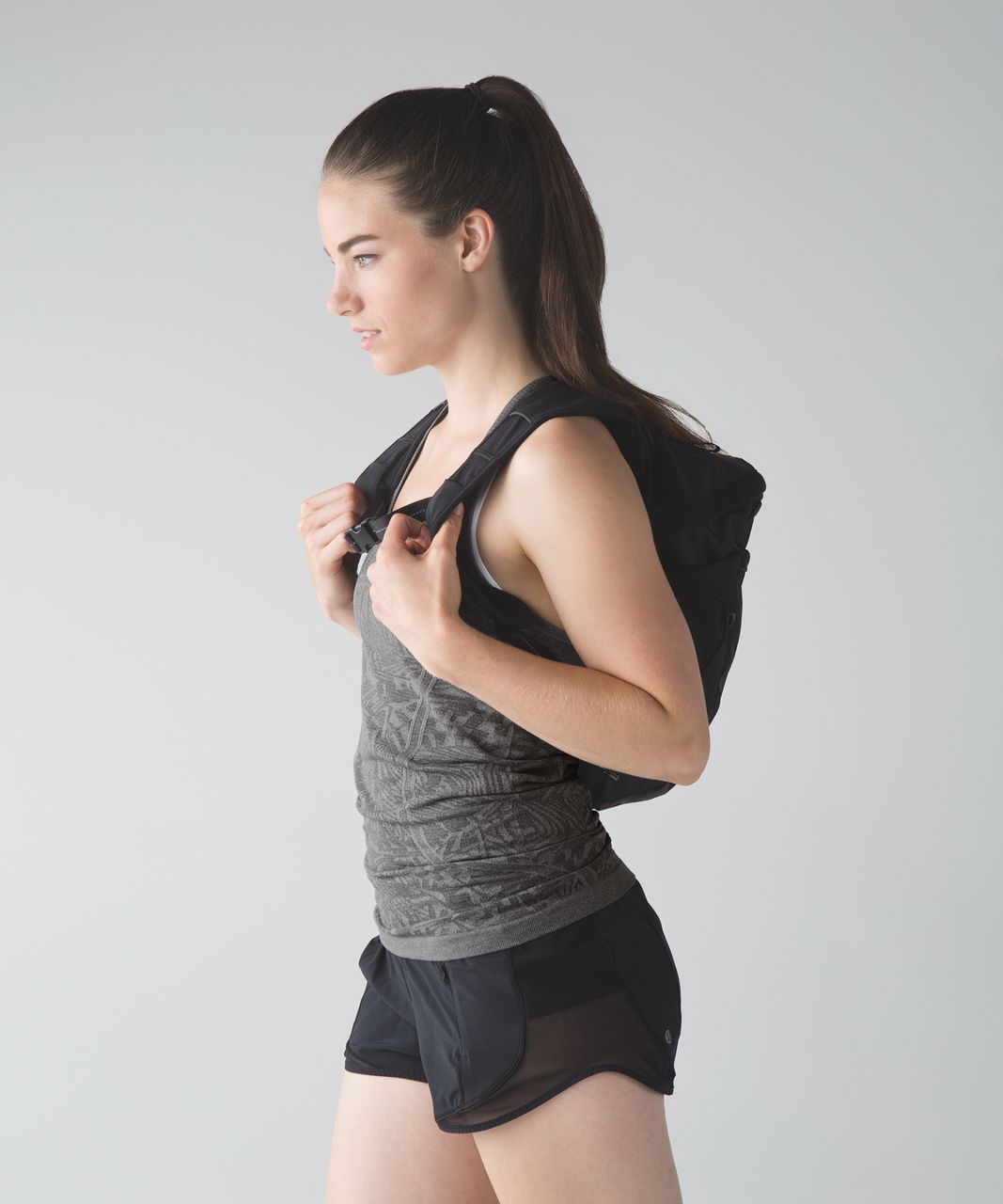 Lululemon Swiftly Tech Racerback - Heathered Soot Light