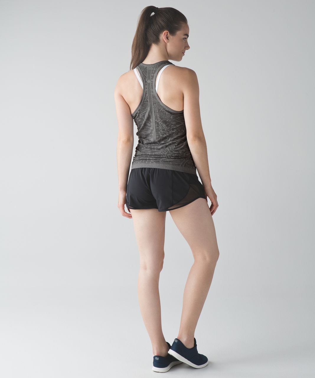 Lululemon Swiftly Tech Racerback - Heathered Soot Light