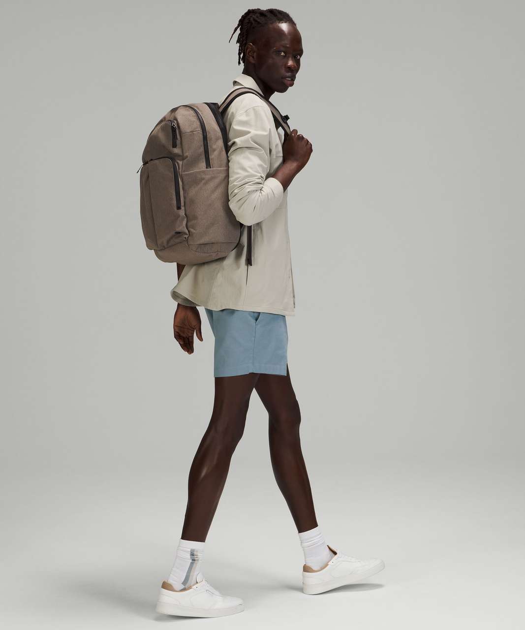 Lululemon Assert Backpack 2.0 24L - Heathered Rover / Raw Linen