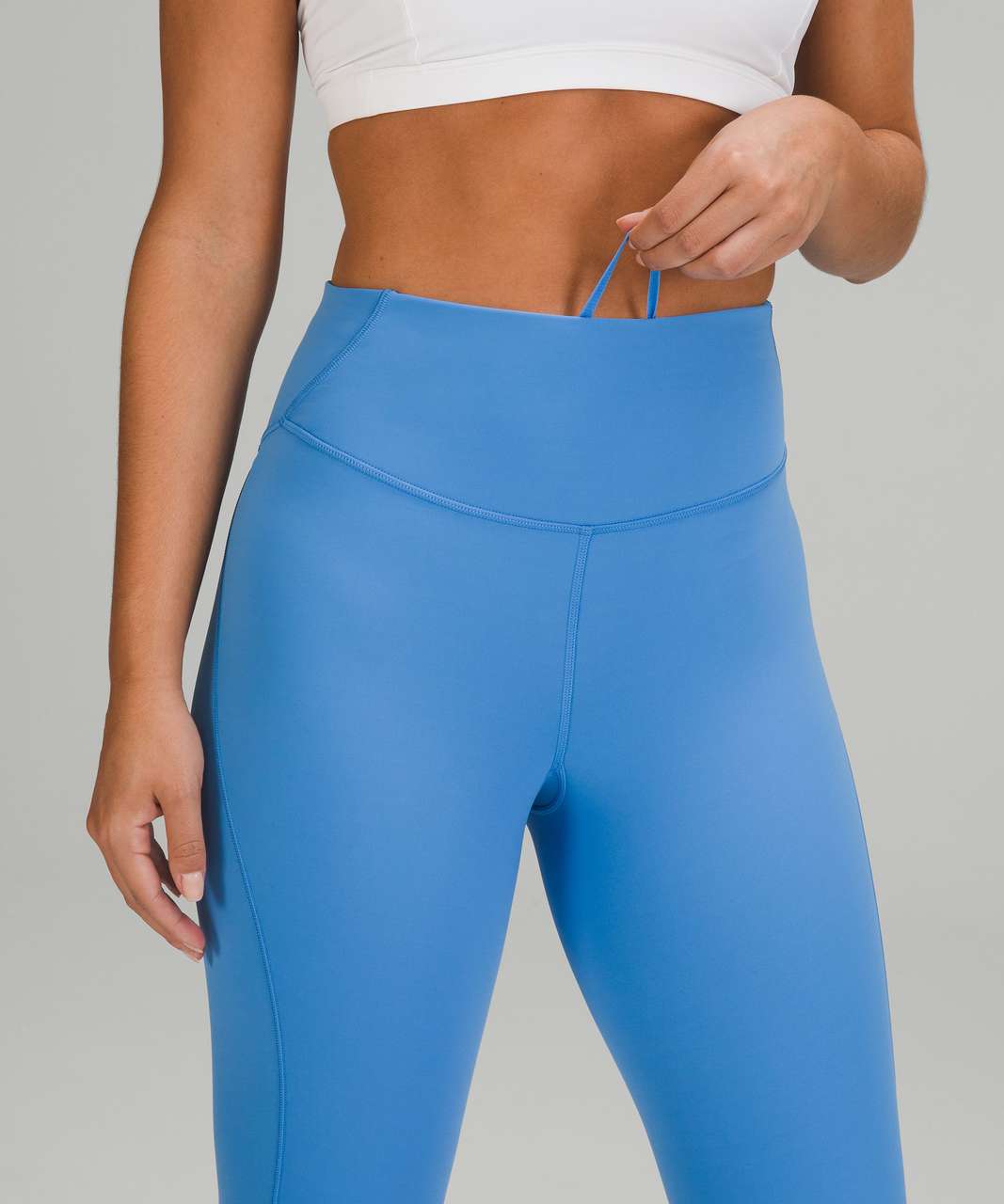 Lululemon Base Pace HR High Rise Tight 25 PLUS Size 20 Pant Blue T NWT  LW5DKHS 