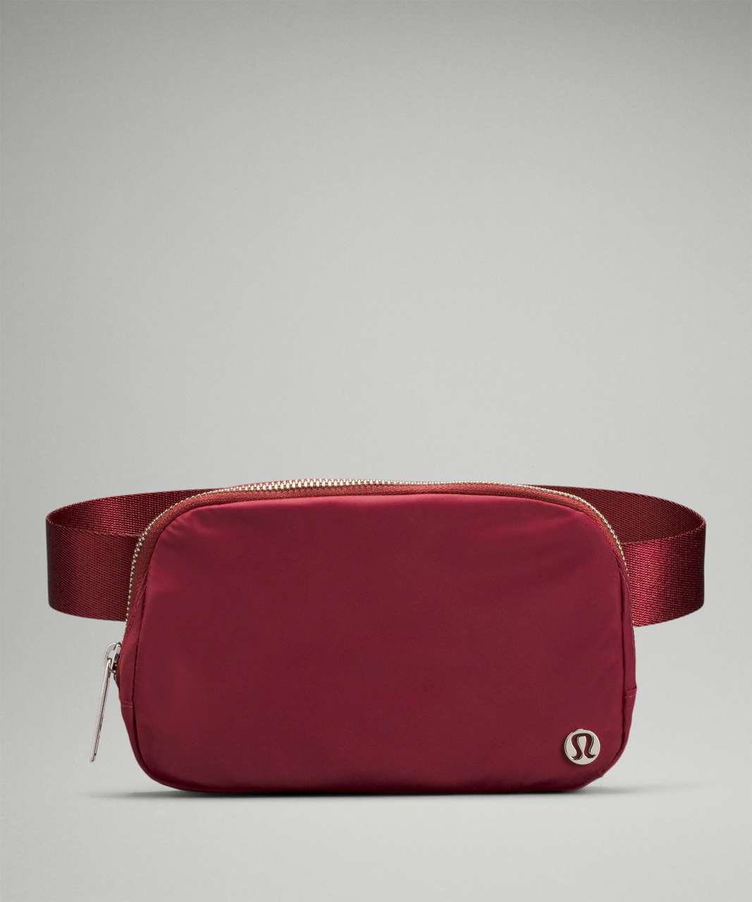 Rare Color ~ Lululemon Everywhere Belt Bag in Dark Red and Gold