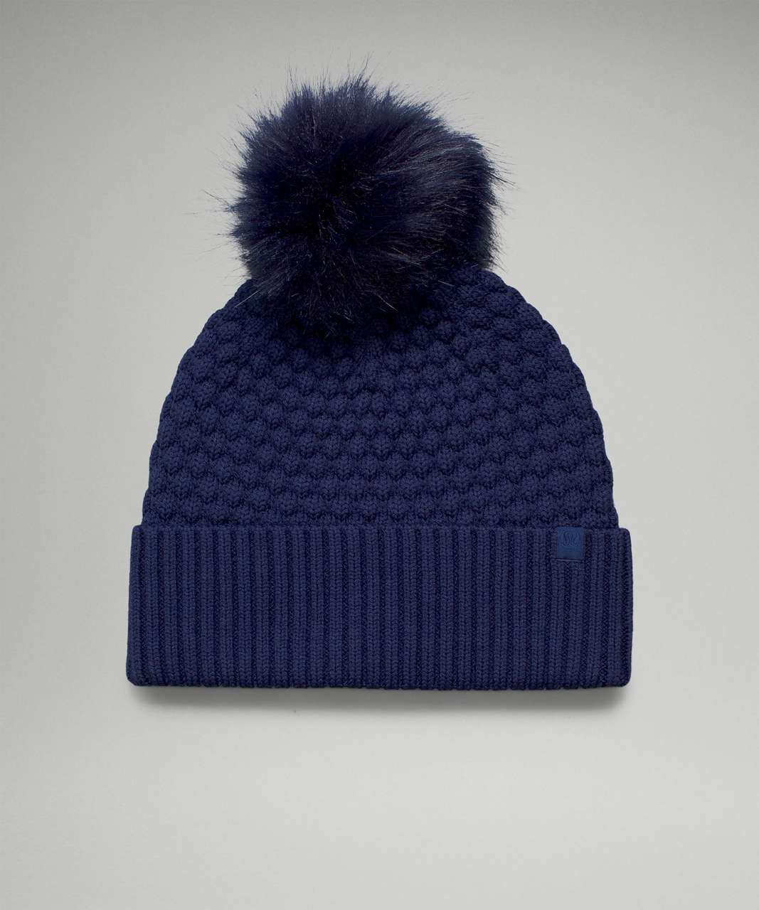 Lululemon Bubble Knit Pom Beanie - Night Sea