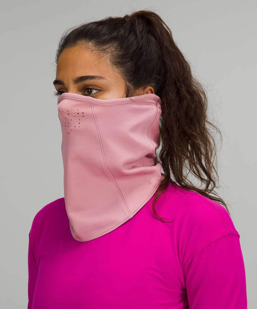 Lululemon Run for It All Neck Warmer - Pink Taupe