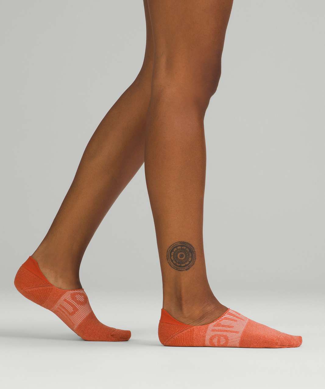 Lululemon Power Stride No-Show Sock with Active Grip 3 Pack - Highlight Yellow / Arctic Green / Canyon Orange