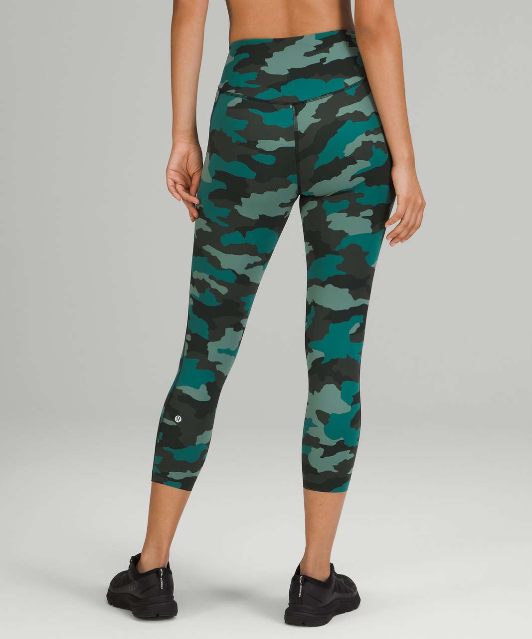 Lululemon Base Pace High-Rise Crop 23 - Intertwined Camo Deep