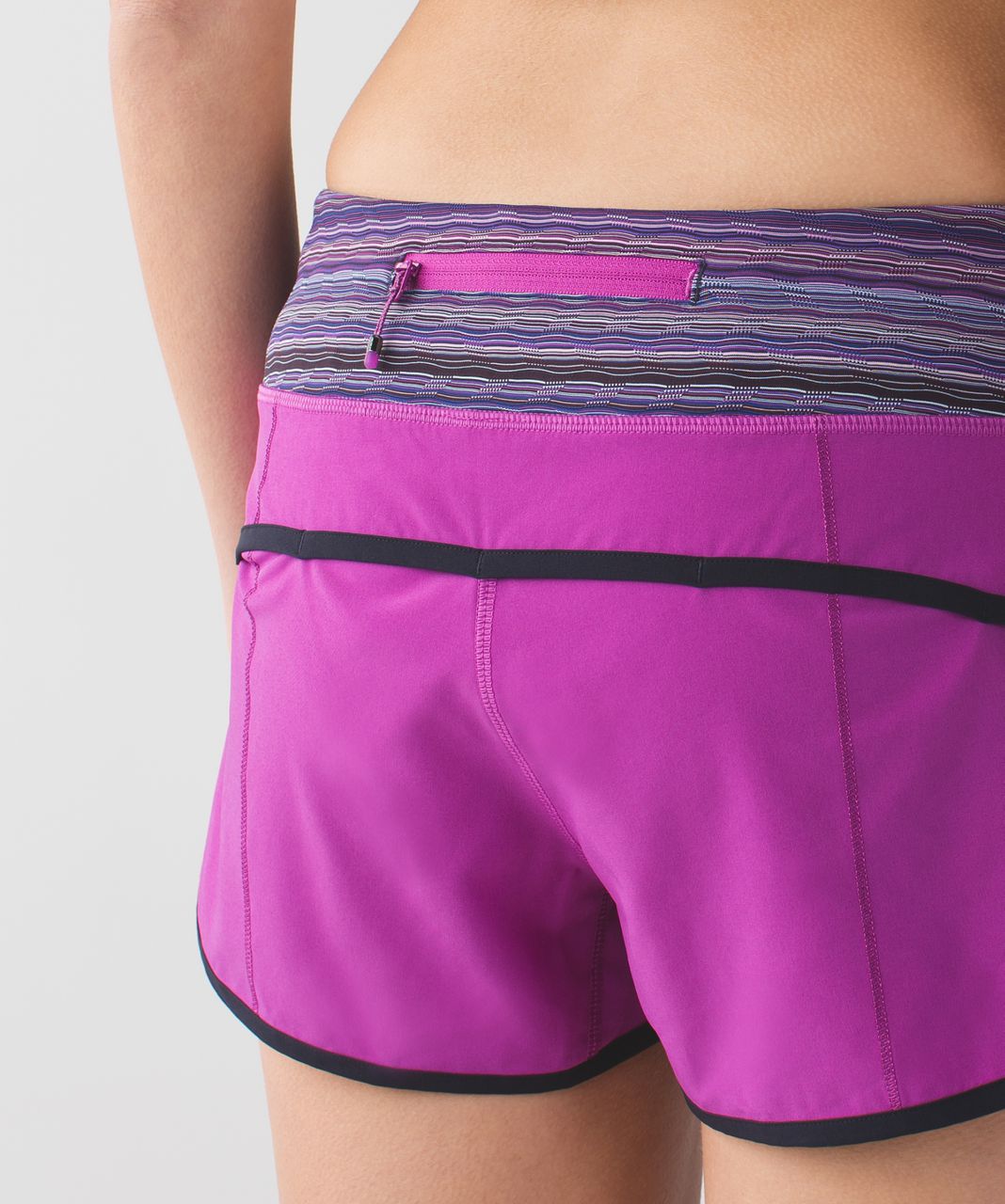 Lululemon Speed Short - Ultra Violet / Space Dye Twist Ultra Violet Multi / Naval Blue