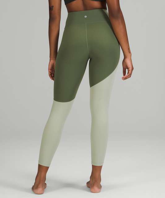 Lululemon Nulu Colour Block High-Rise Tight 25 - Black / True