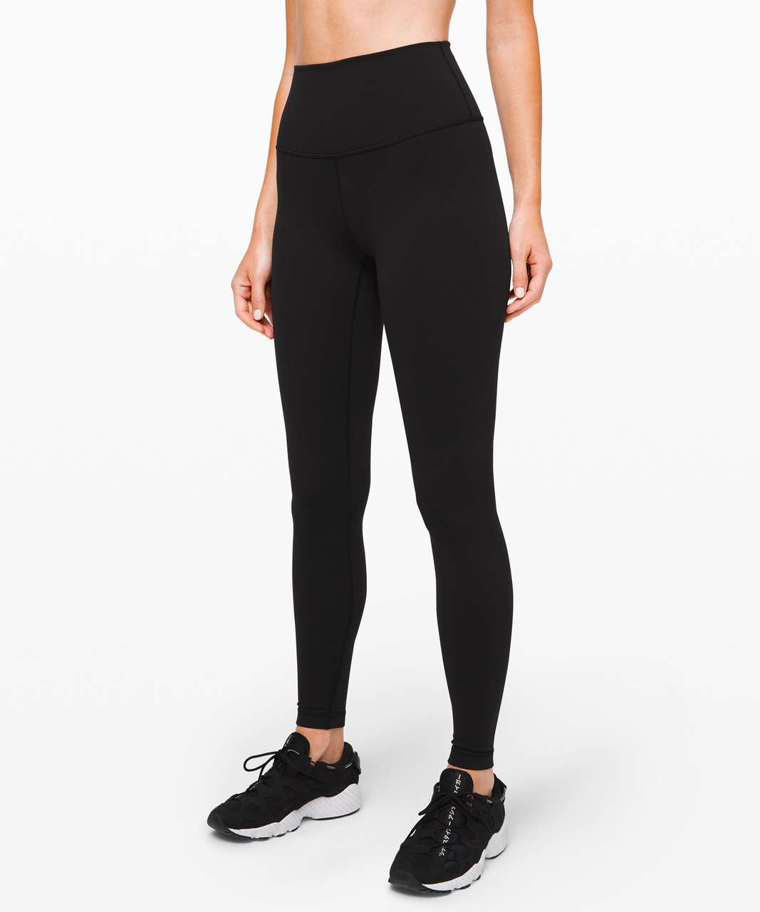 Lululemon Wunder Under Low-Rise Tight Luon Variegated Knit Black