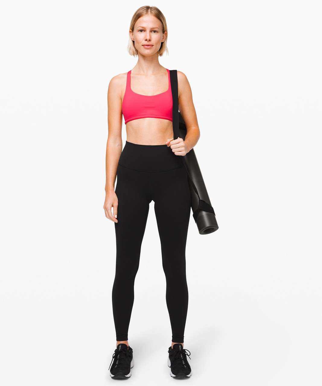 Lululemon Wunder Under Hi-Rise Tight Mix & Mesh 28 - Black - lulu