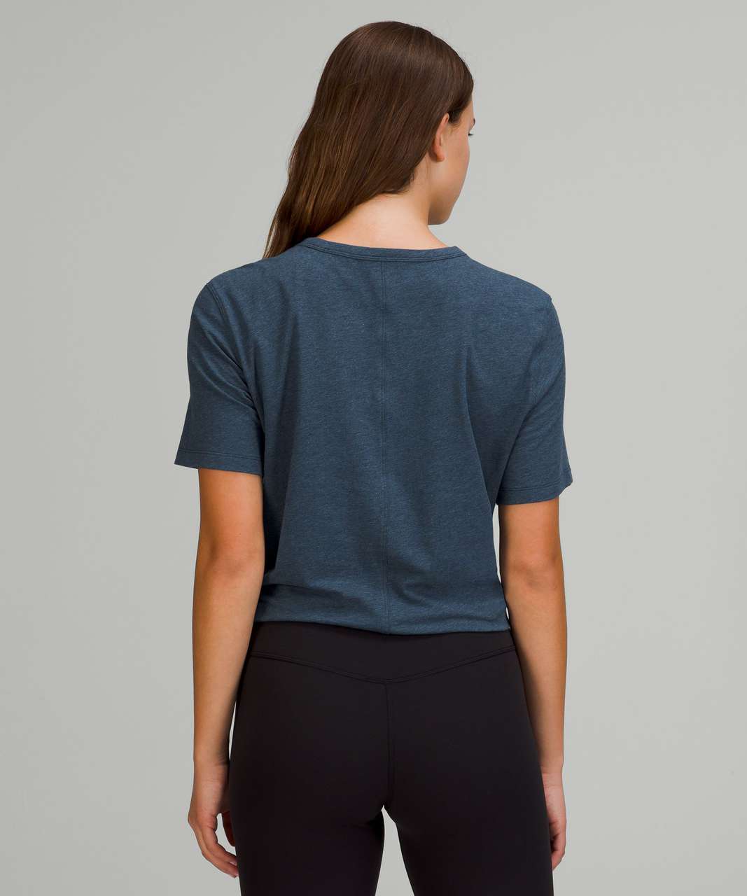 Lululemon Crescent T-Shirt - Heathered Iron Blue