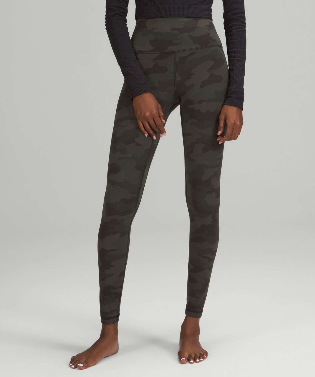 Lululemon Align High-Rise Pant 28" - Heritage 365 Camo Dark Olive Multi