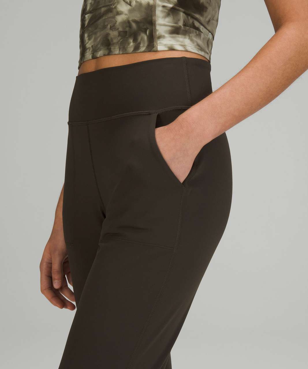 Lululemon Stretch High-Rise Jogger Full Length Dark Olive Women's