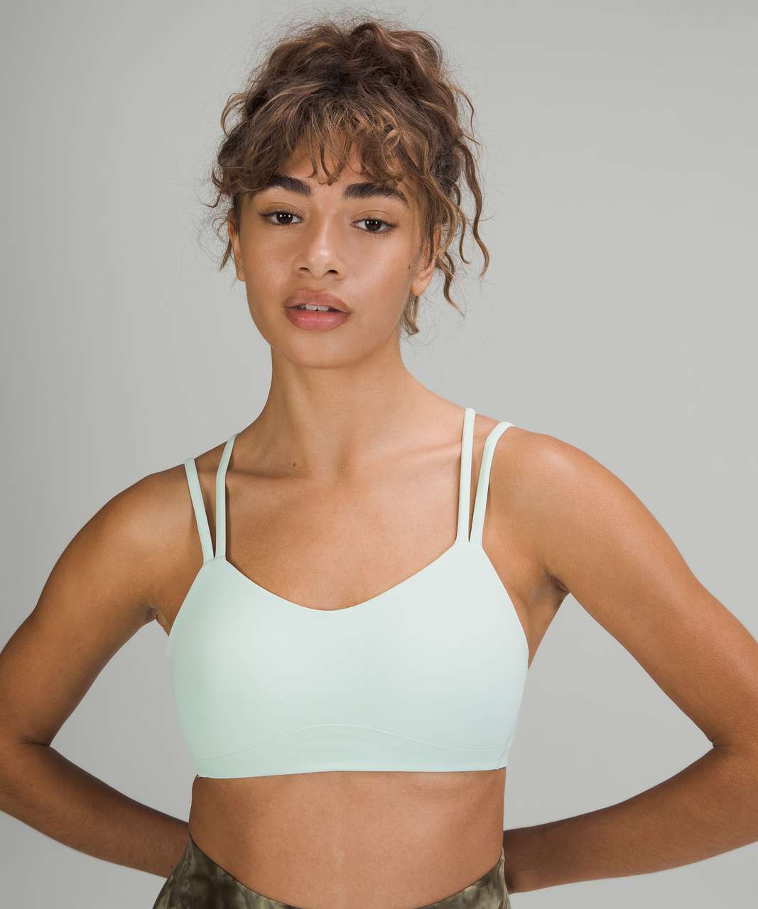 NEW Lululemon Like a Cloud Bra Light Support B/C Cup Grey Sage