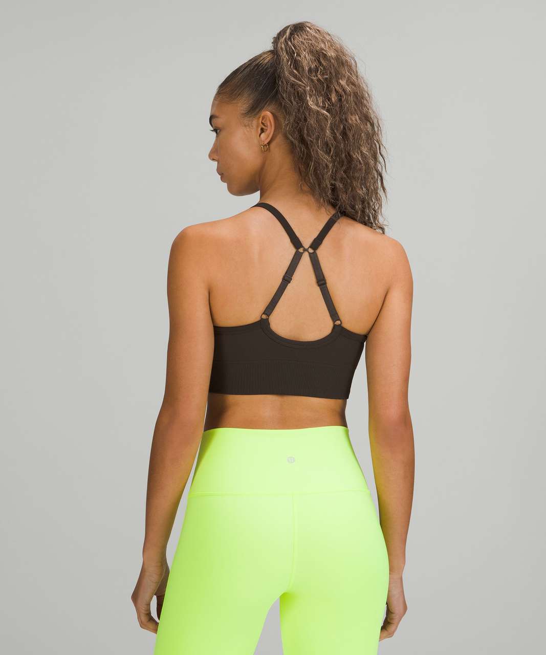 Lululemon Ebb To Street Bra II - Moss Rose - lulu fanatics