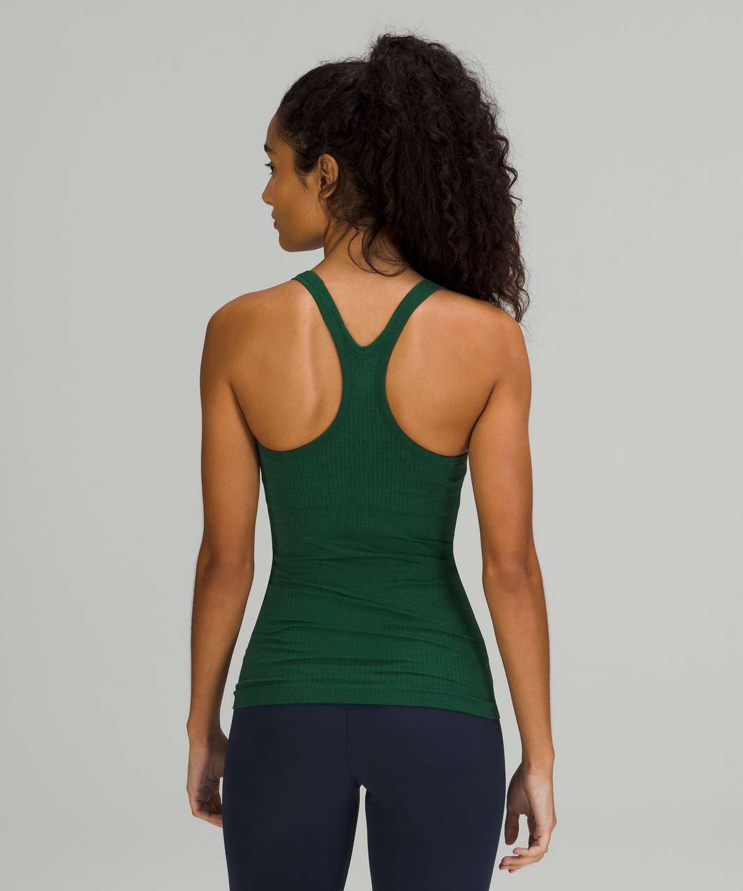 Lululemon Ebb to Street Tank Top - Everglade Green - lulu fanatics