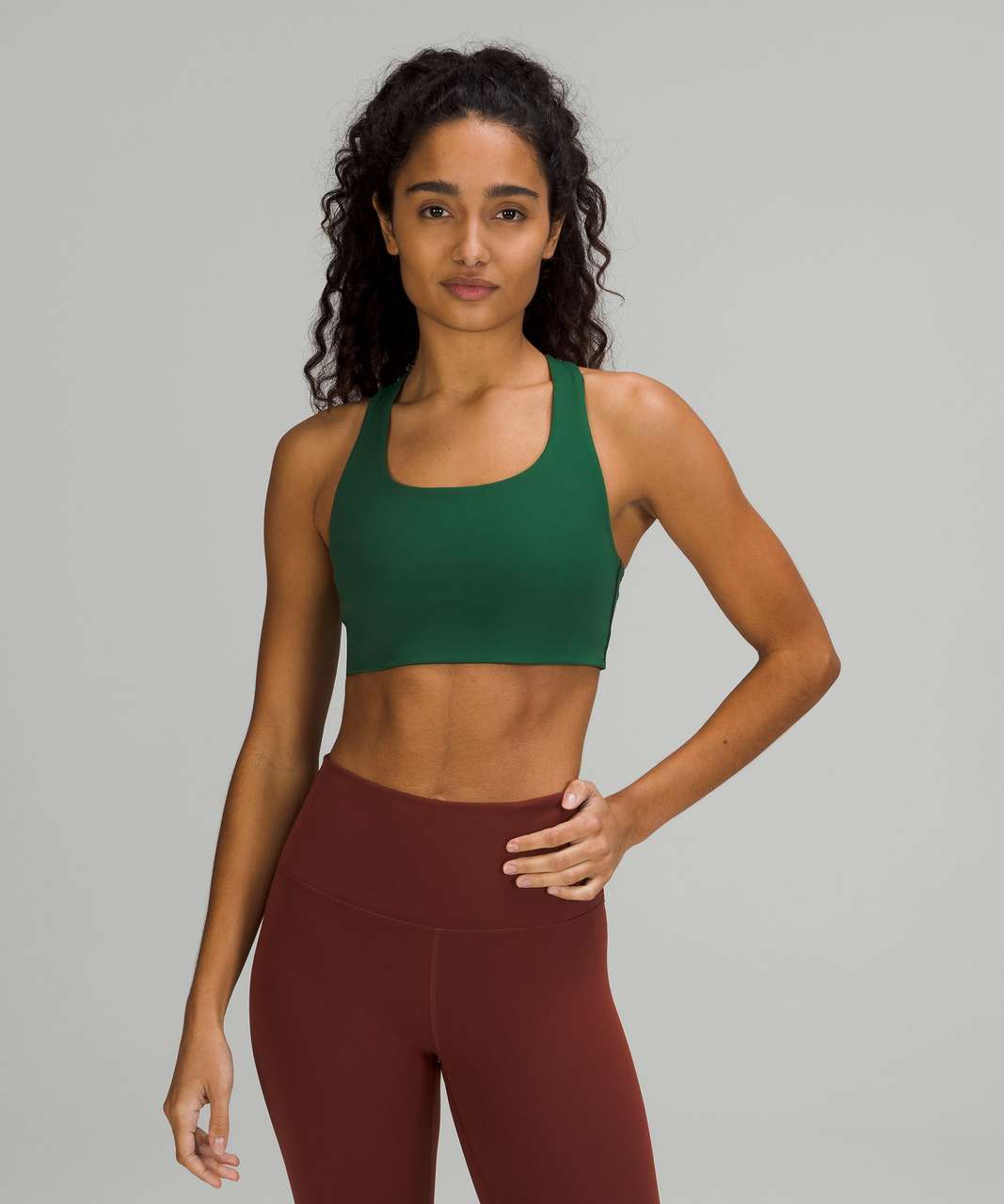 Lululemon Invigorate Bra *High Support, B/C Cup - Everglade Green - lulu  fanatics