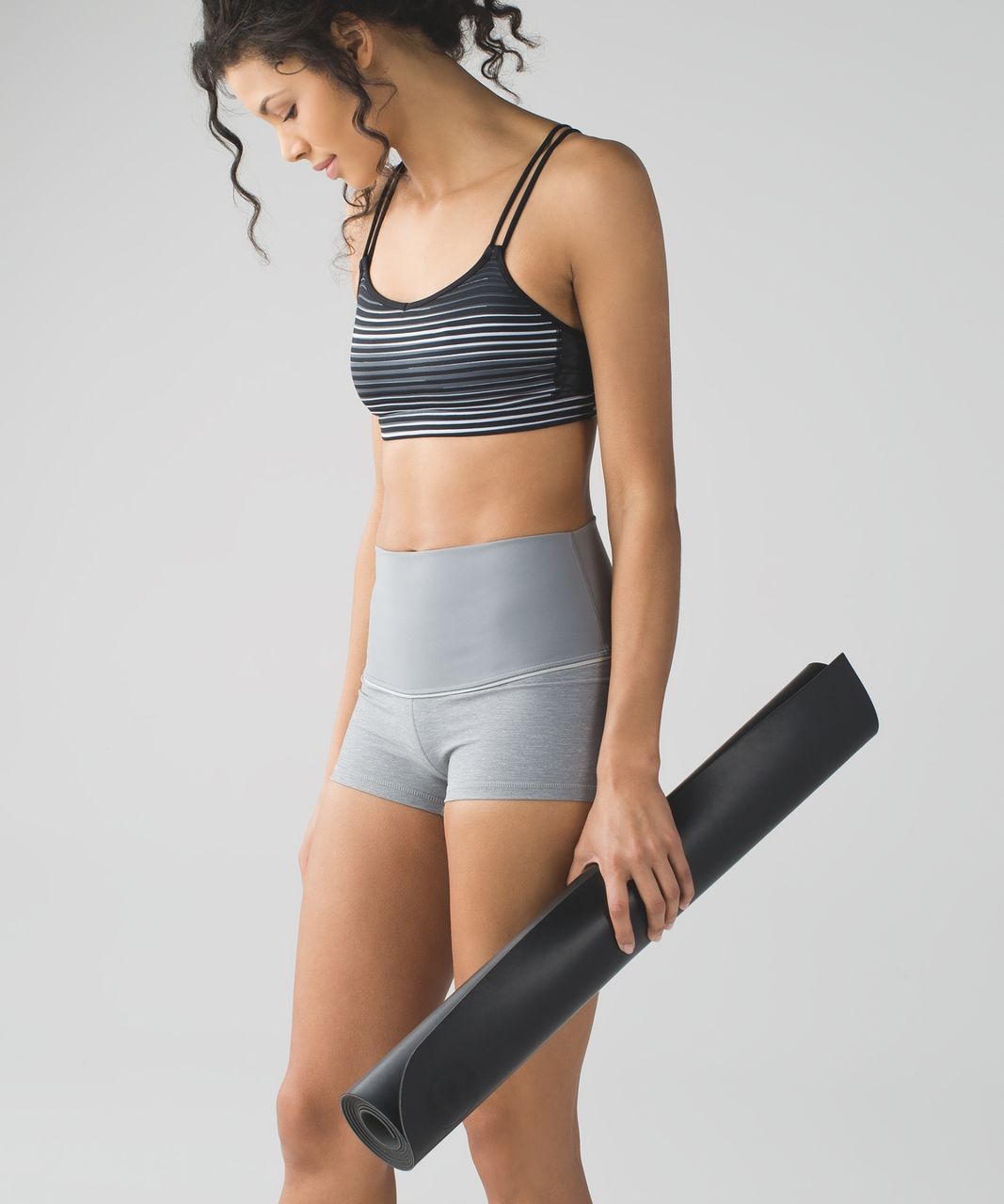 Lululemon Boogie Short (Roll Down) - Heathered Battleship / Battleship / Heathered Seal Grey