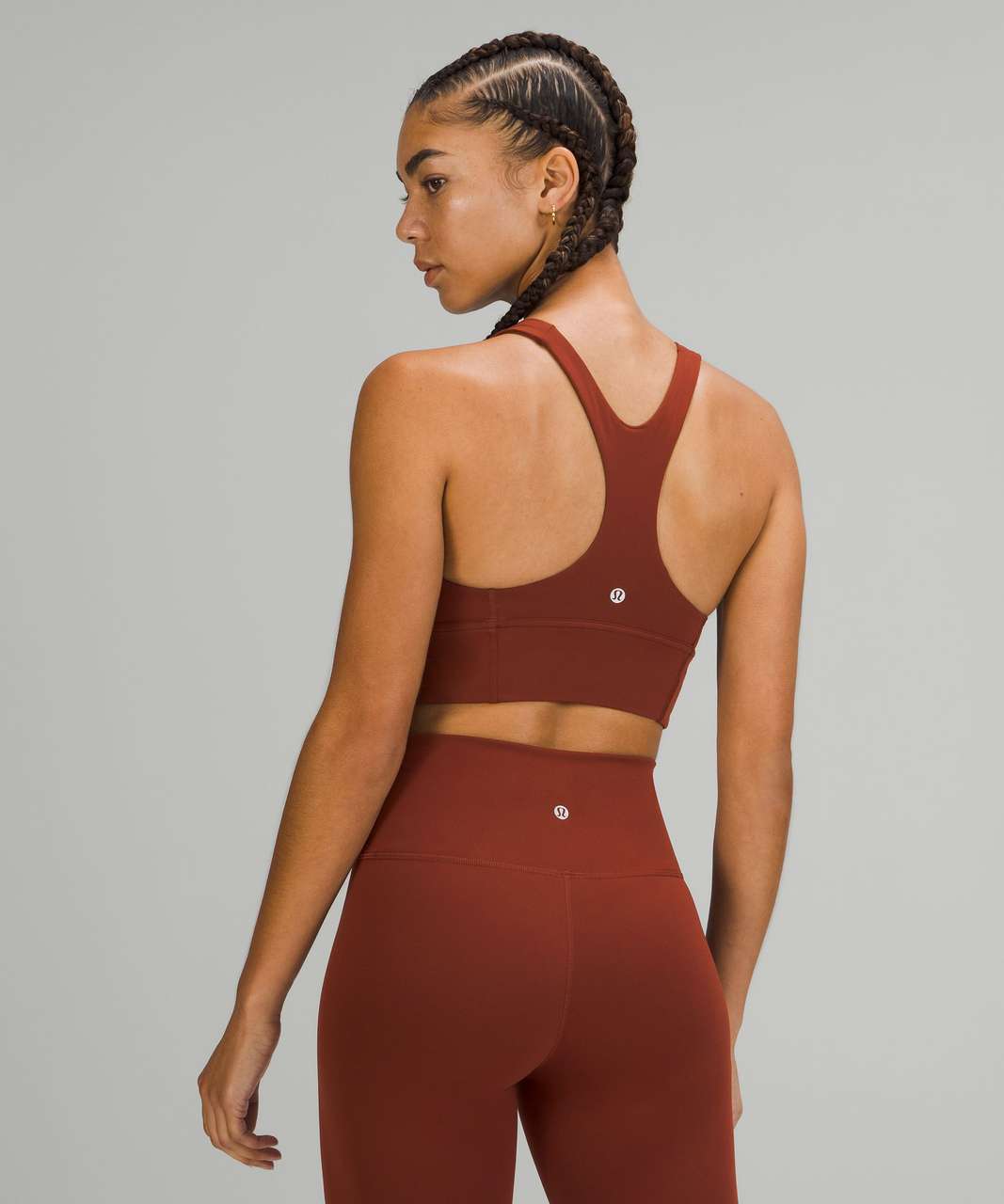 Lululemon Wunder Train Longline Bra *Medium Support, C/D Cup - Date Brown -  lulu fanatics