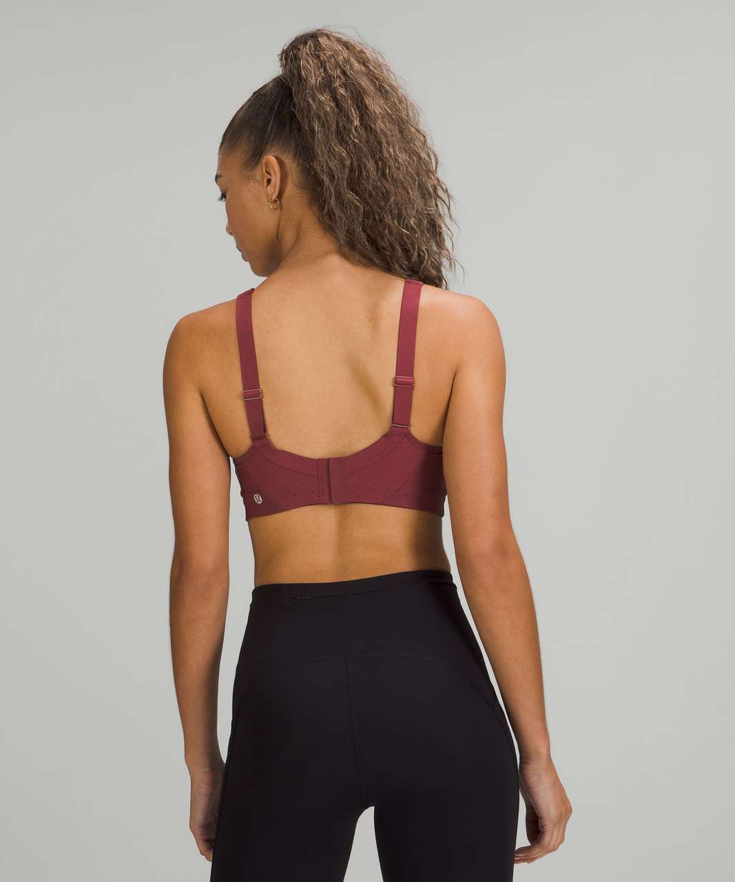 Lululemon Run Times Bra *High Support, B–G Cups - Mulled Wine