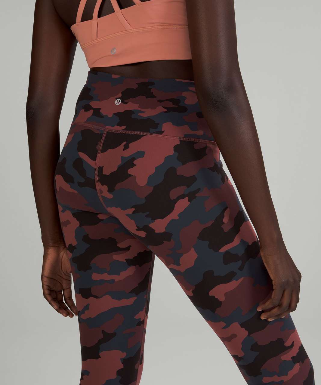 Lululemon Wunder Train High-Rise Crop 23 - Heritage 365 Camo