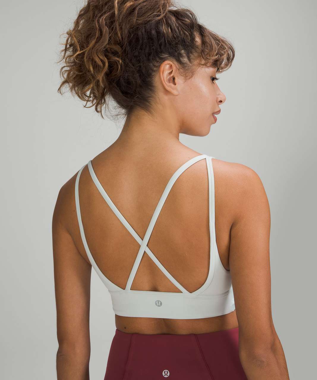 Lululemon In Alignment Long Line Bra *Light Support, B/C Cup - Terazzo  Glaze Multi - lulu fanatics