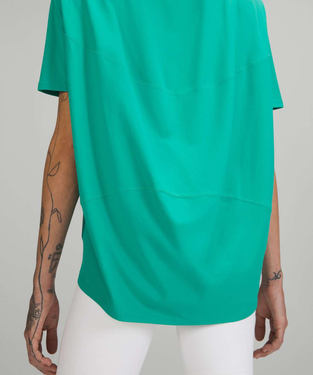 Lululemon Back in Action Short Sleeve Shirt *Nulu - Maldives Green