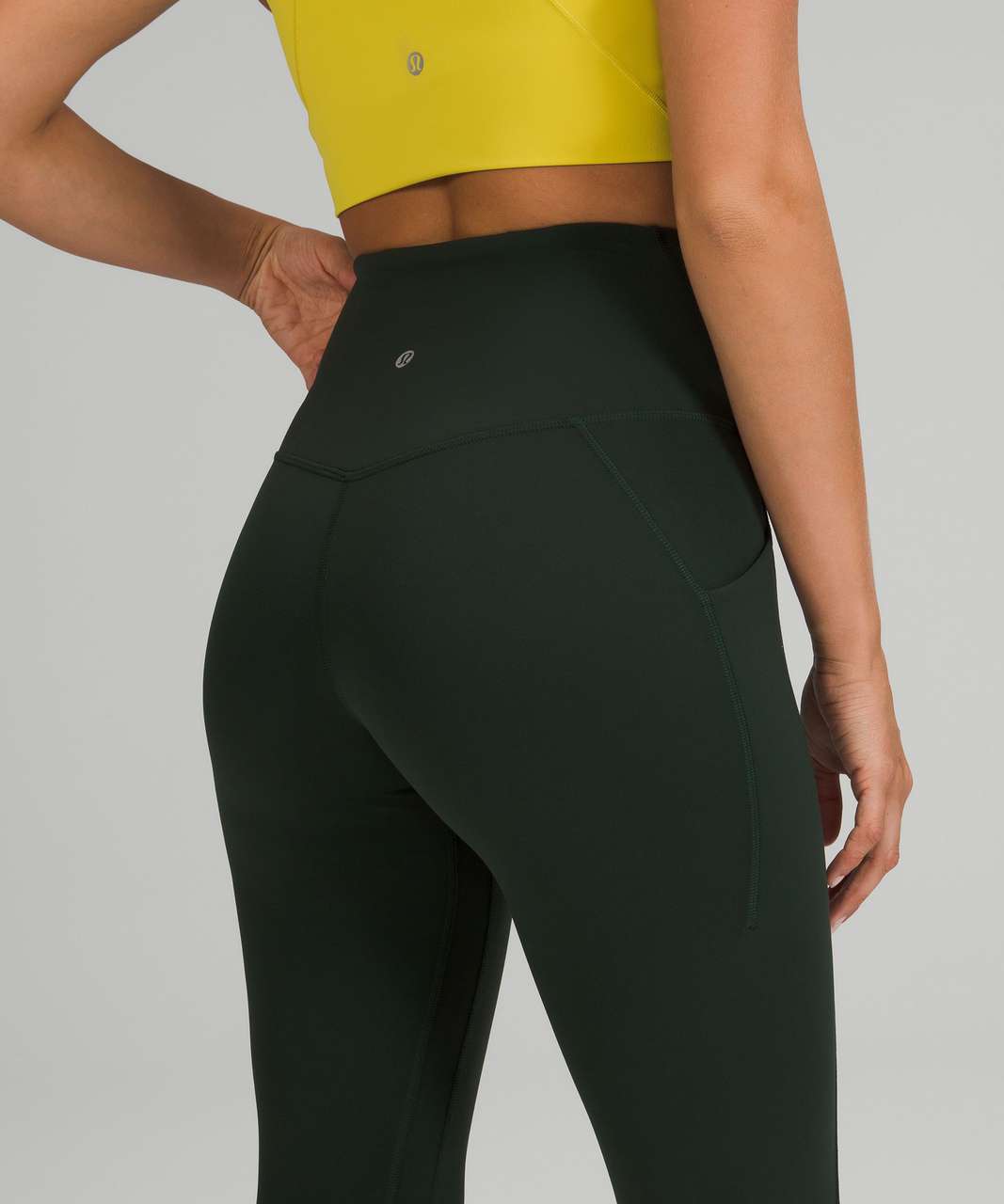 Lululemon Align High-Rise Pant with Pockets 28" - Rainforest Green