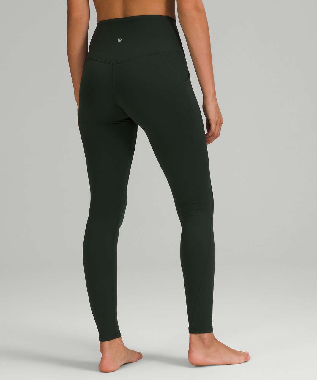 Trousers Lululemon Green size 14-16 US in Polyester - 28198582
