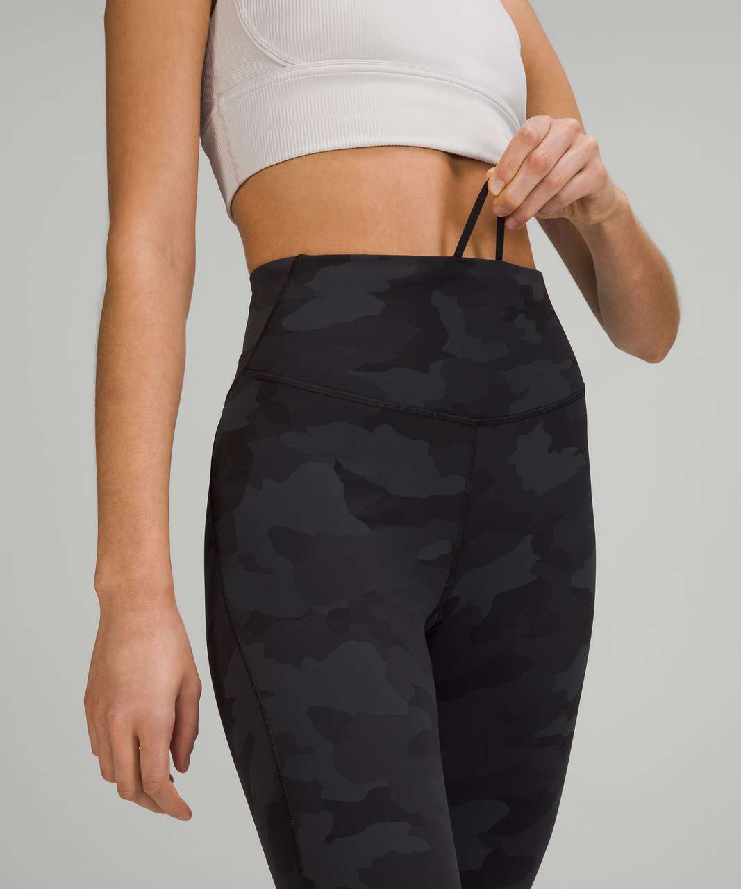 Lululemon Base Pace High-Rise Tight 28" *Brushed Nulux - Heritage 365 Camo Deep Coal Multi