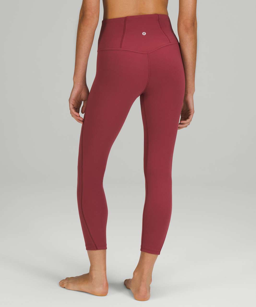 Lululemon Tight Stuff Tight Wine Berry Bon Bon Burgundy Red Dot