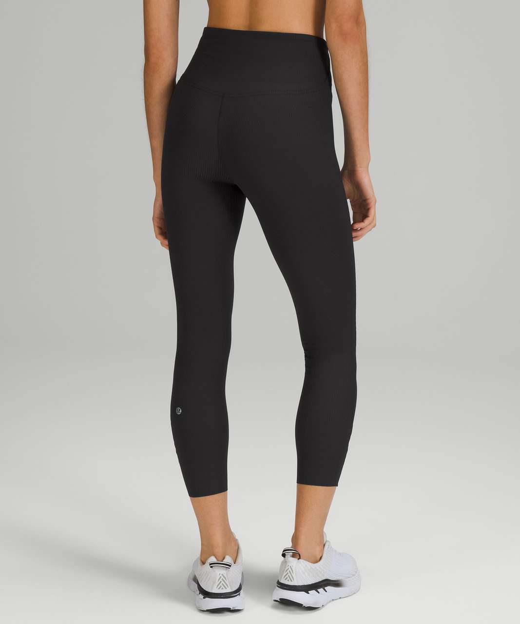 Lululemon Base Pace High-Rise Tight 23 *Ribbed Nulux - Black - lulu  fanatics