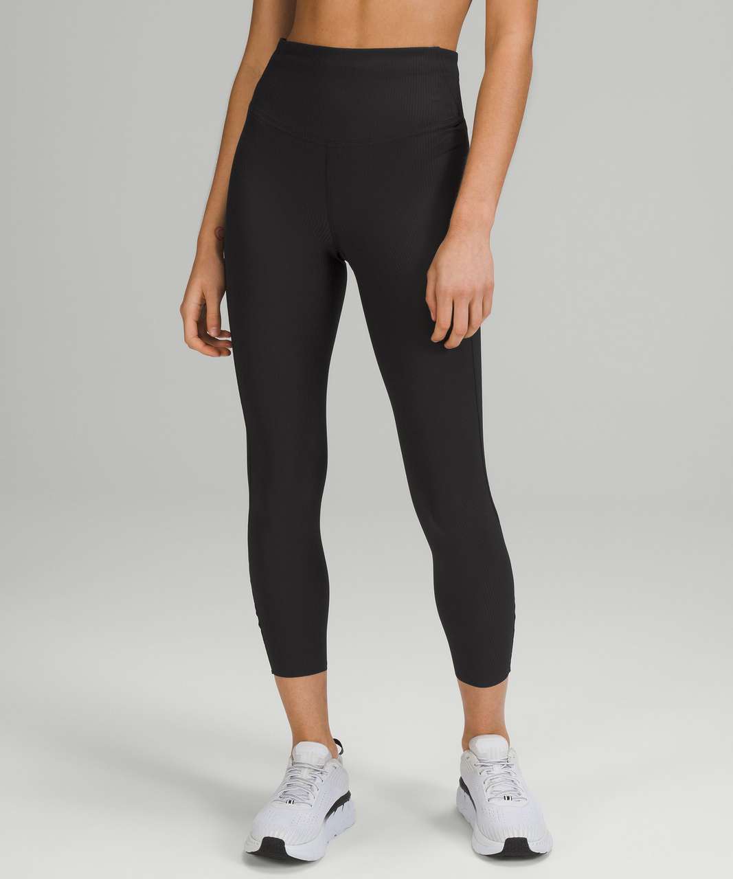 Lululemon Base Pace High-Rise Tight 23 *Ribbed Nulux - Black