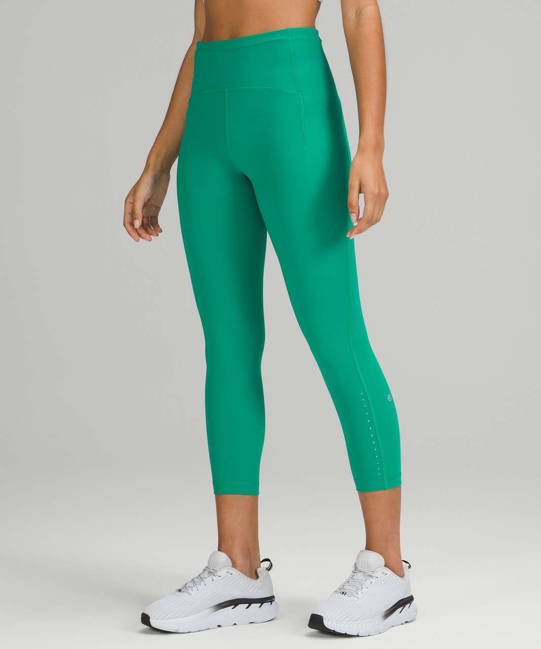 Lululemon Swift Speed High-Rise Crop 23" *Brushed Luxtreme - Emerald Ice