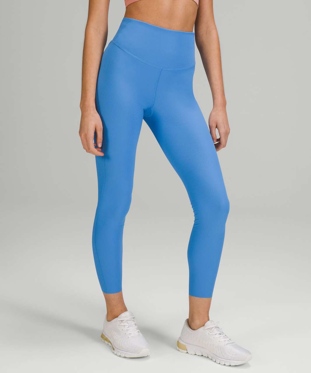 Lululemon Women’s Base Pace HR Crop 23 Blue Nile BNIL size 14 Leggings Run