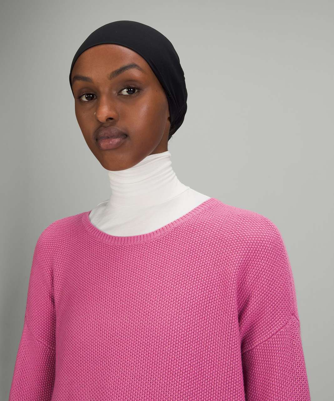 Lululemon Cashlu Crossover Back Sweater - Pink Blossom