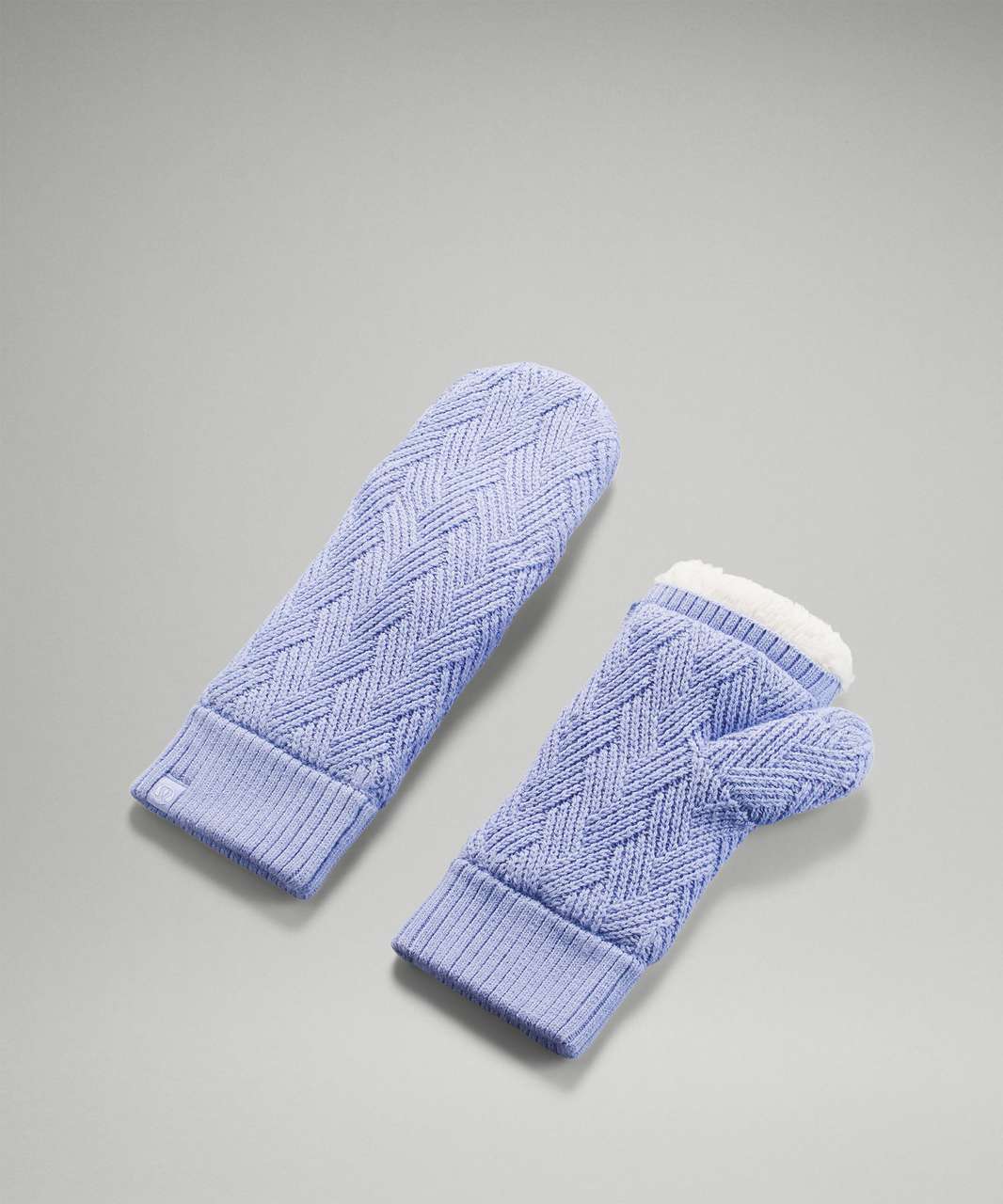 Lululemon Chevron Knit Mitten - Lavender Dusk