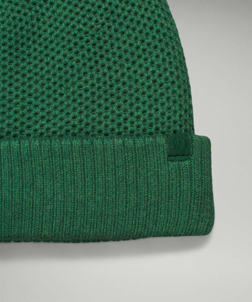 Lululemon Fleece-Lined Knit Beanie - Heathered Everglade Green