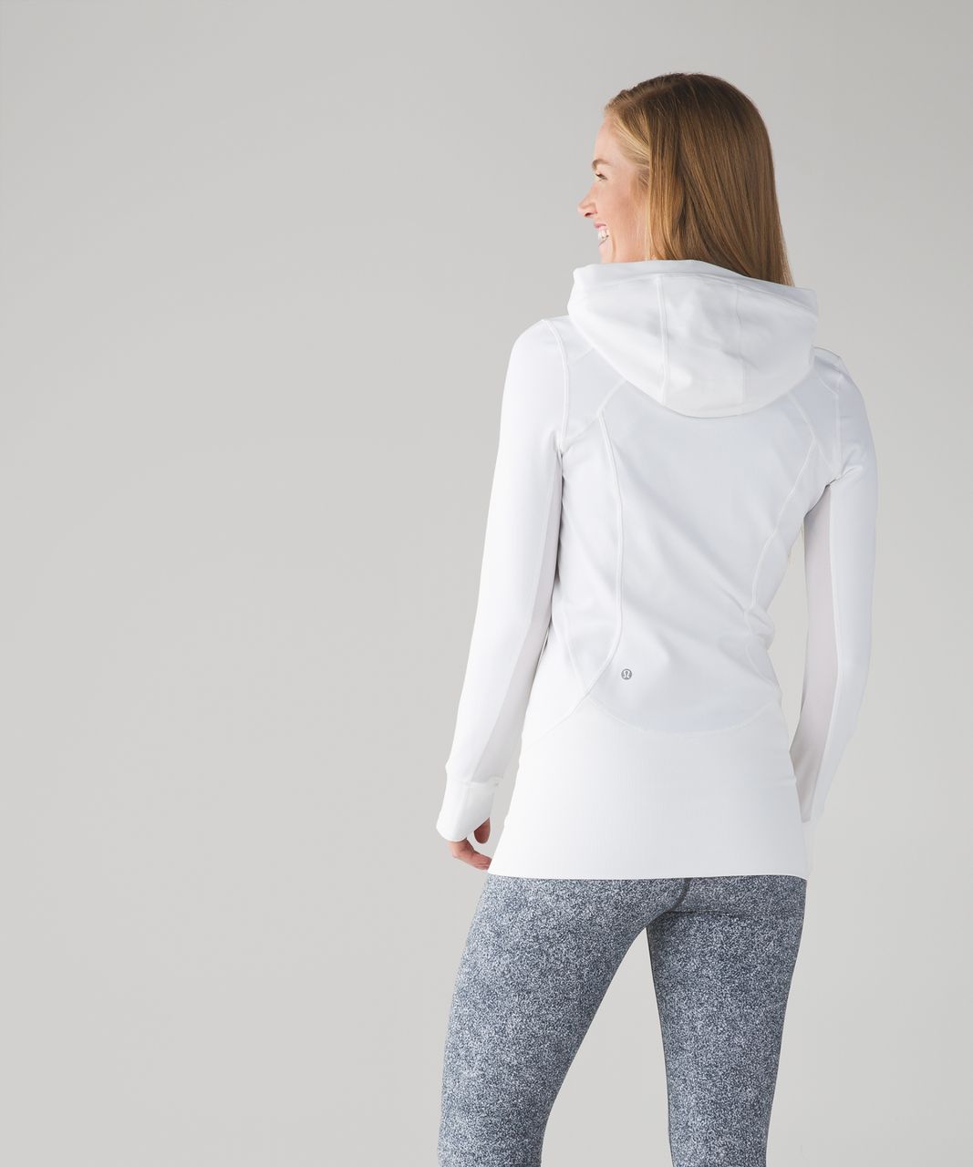 Lululemon Daily Practice Jacket - White - lulu fanatics