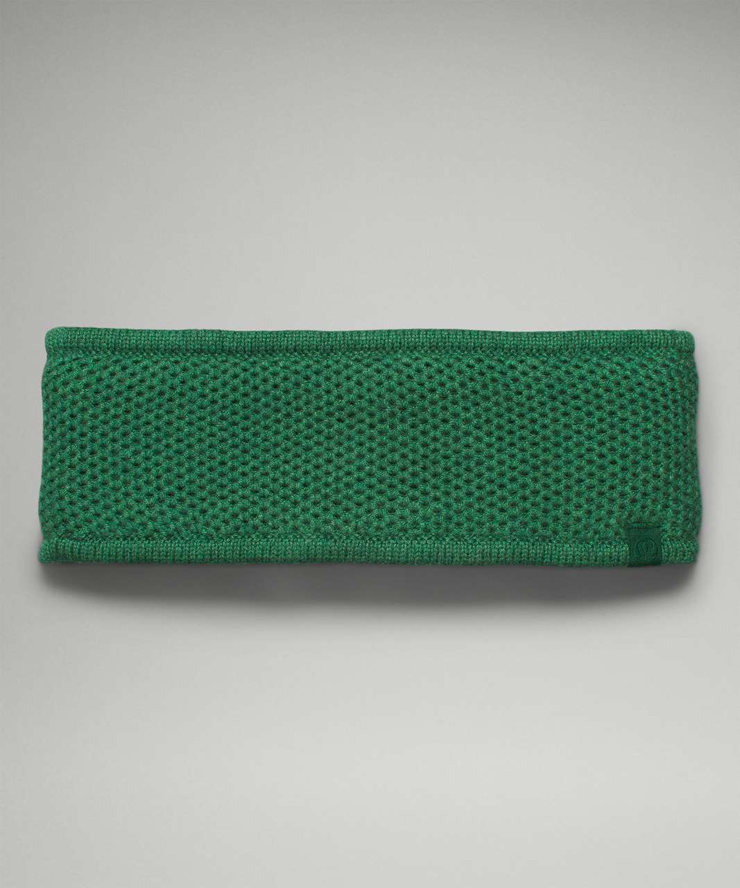 Lululemon Fleece-Lined Knit Ear Warmer - Heathered Everglade Green