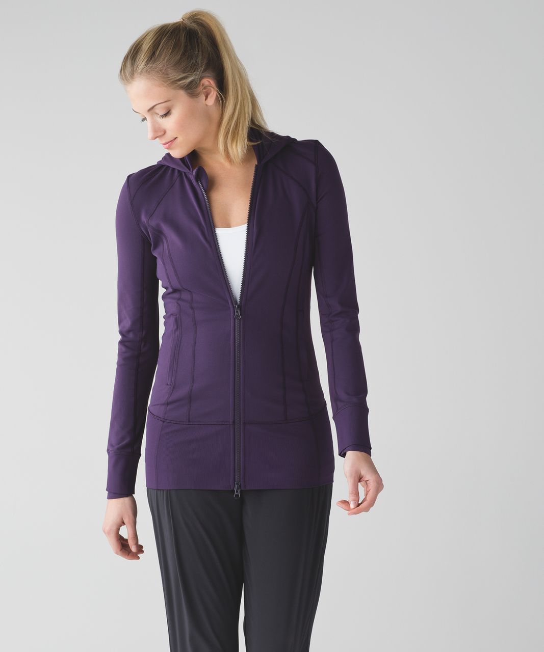 Lululemon Daily Practice Jacket - Deep Zinfandel