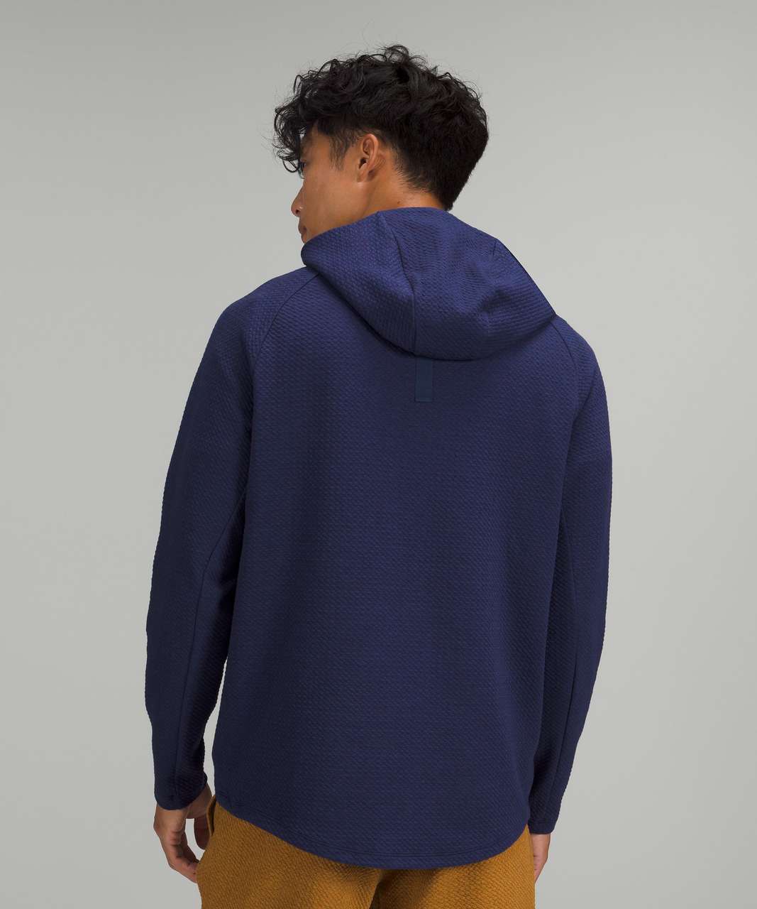 Lululemon At Ease Hoodie - Heathered Night Sea / Black