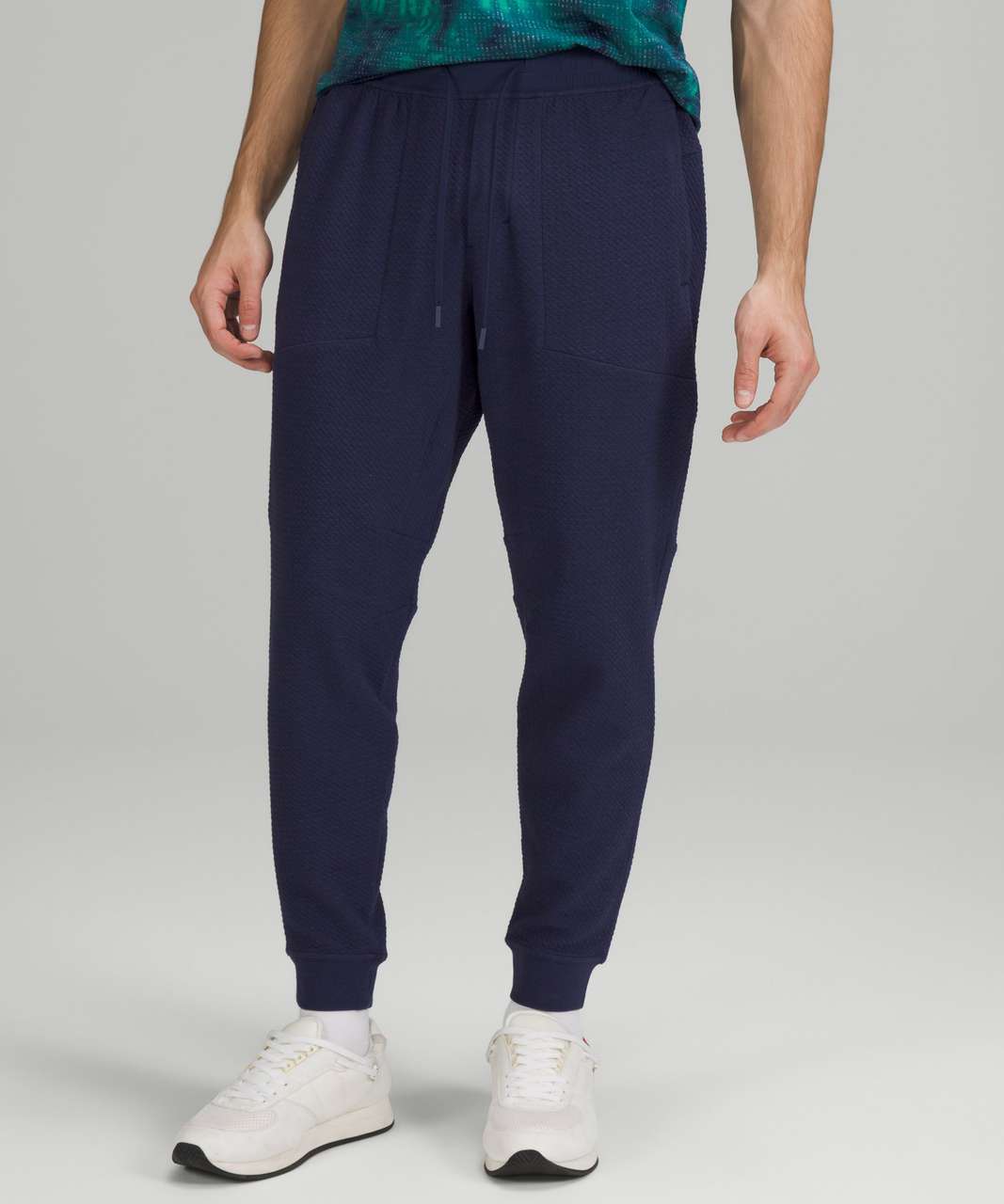 Lululemon At Ease Jogger - Heathered Night Sea / Black