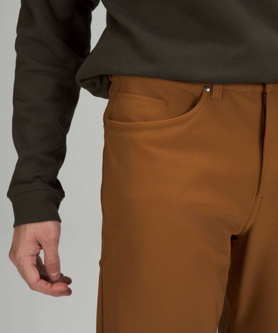 Lululemon ABC Relaxed-Fit Crop Pant *Cord - Copper Brown