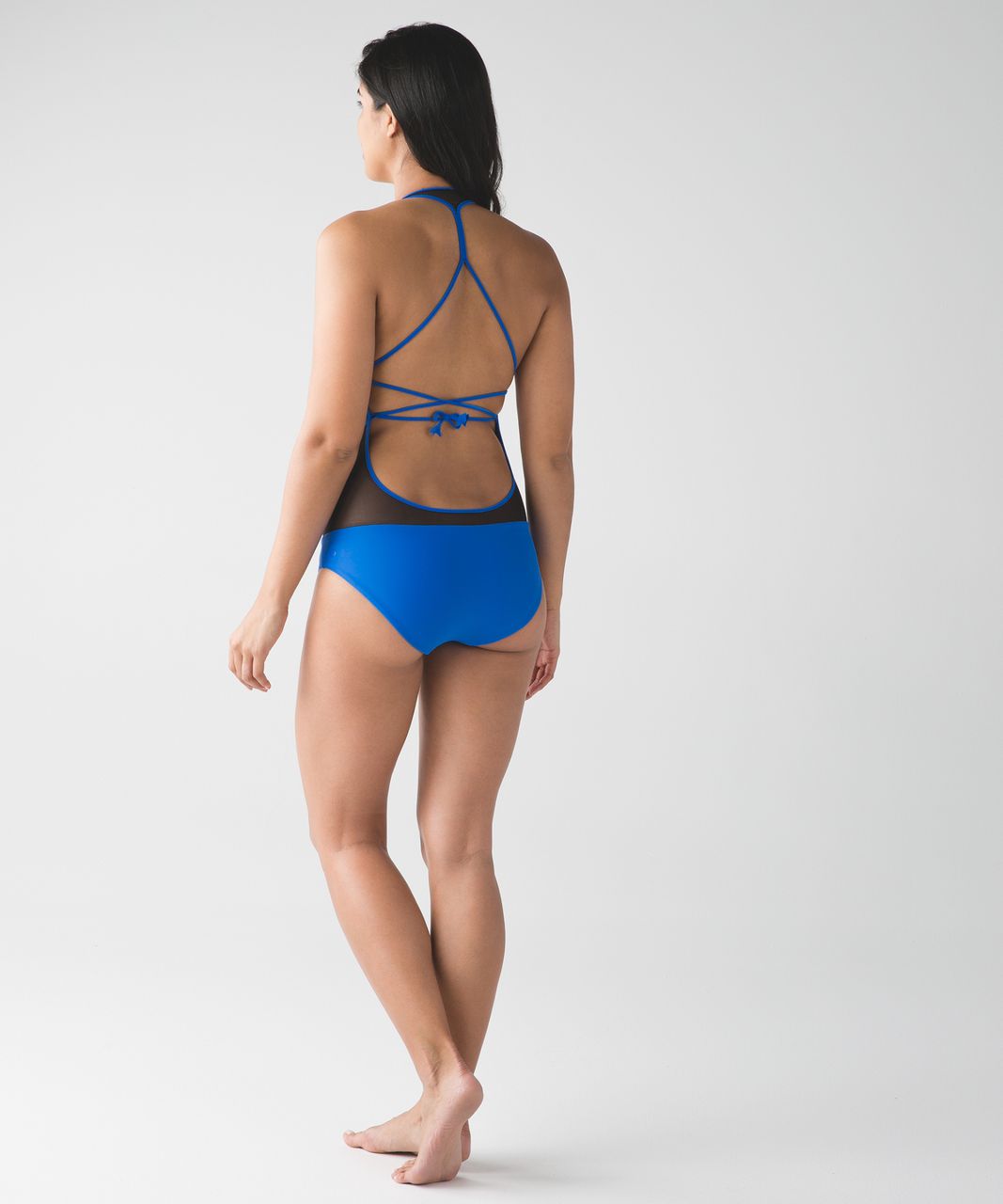 Lululemon Go With The Flow One Piece - Pipe Dream Blue / Black
