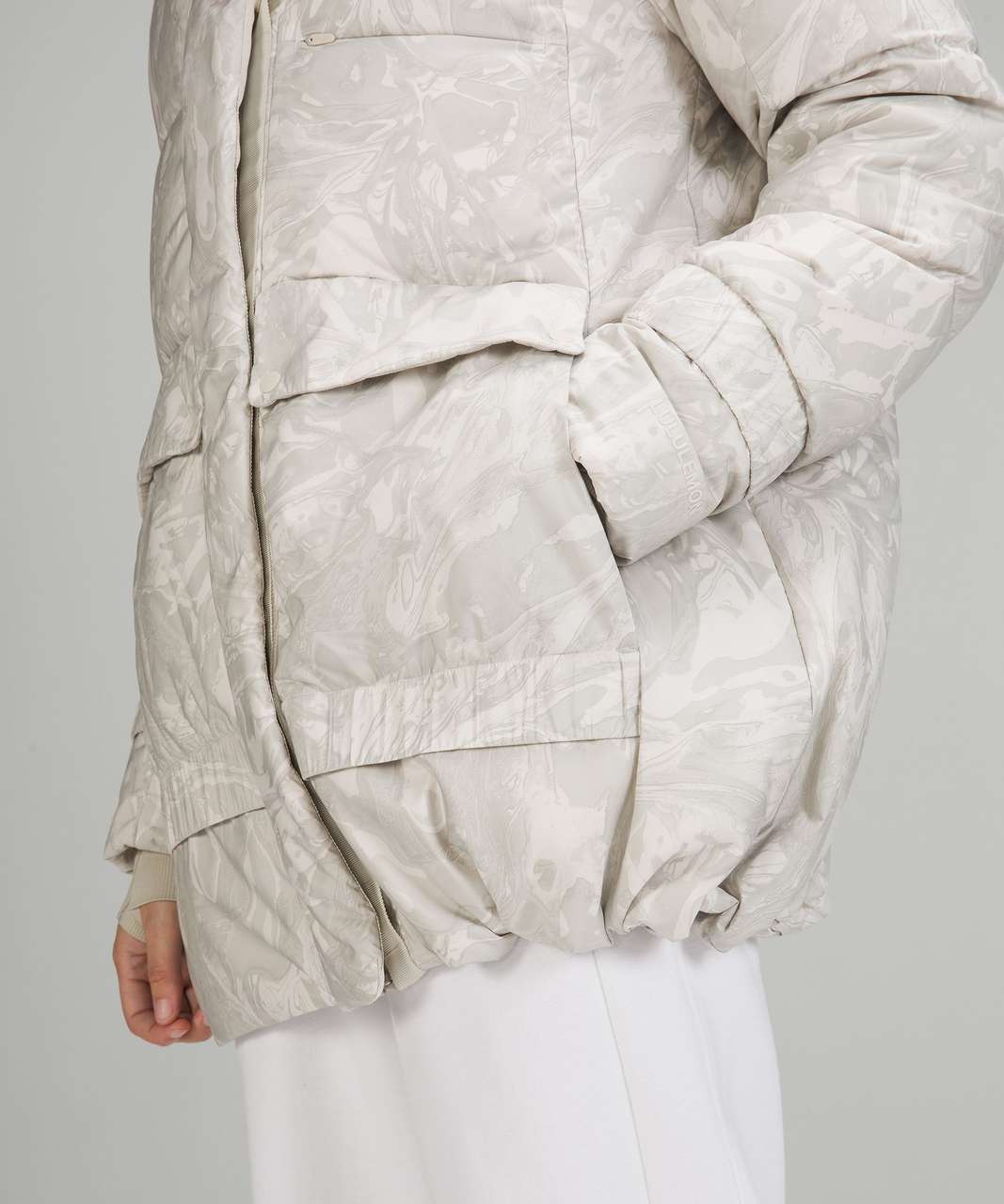 Lululemon Down Jacket - Maple Metamorphosis Light Neutral Multi (First Release)